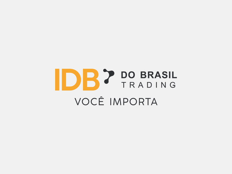 Tela do projeto IDB do Brasil Trading — importação e logística